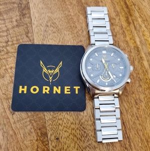 Hornet Chronograph Gray and Gold Watch HT6668